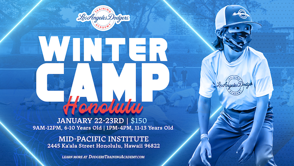 Winter Camp Series - Dodgers Training Academy flyer